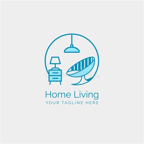 Home living interior logo stock vector. Illustration of business ...