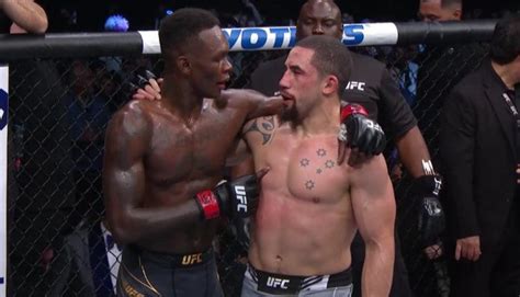 Pros react after Israel Adesanya defeats Robert Whittaker at UFC 271 ...