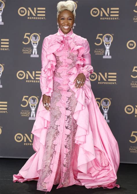 Cynthia Erivo In Mario Dice - 2019 NAACP Image Awards - Red Carpet ...