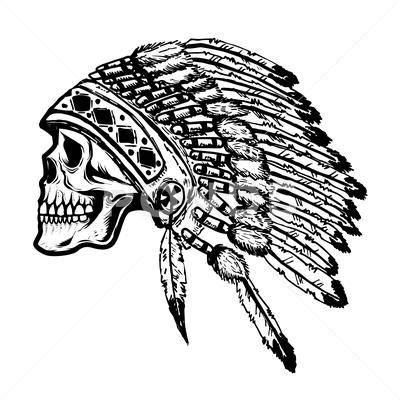 Chiefs Headdress, Eps Vector, Native American Indians, Design Elements ...