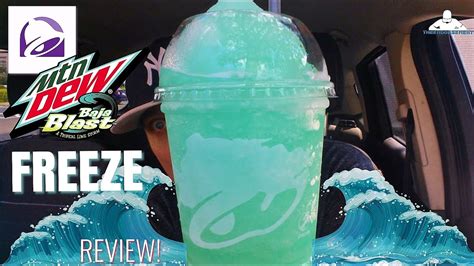 Taco Bell® Baja Blast® Freeze Review! 🌮🔔🌊 - YouTube