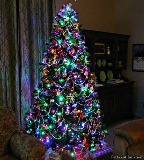 Clear Or Multi-Color Christmas Tree Lights-How About Both - Petticoat Junktion