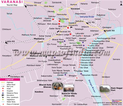 Vrindavan City Map