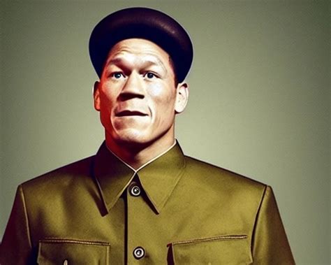 John Cena as Mao Zedong, portrait (basically, Zhong Xina) : r/weirddalle