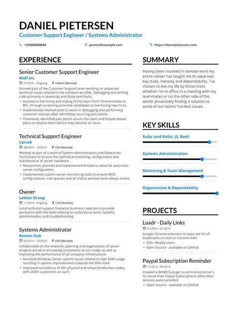 Help Desk Resume Examples | Do’s and Don’ts for 2020 | Enhancv