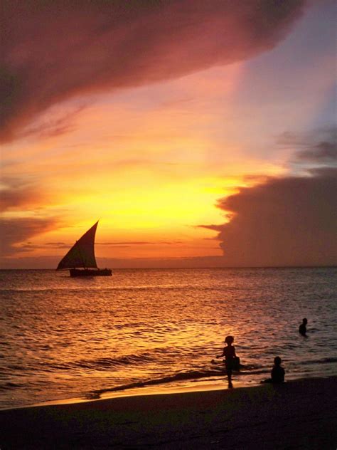 Free stock photo of beach, sunset, zanzibar