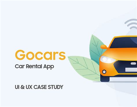 Gocars - Car rental app on Behance