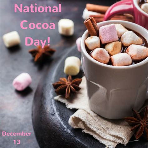 National Cocoa Day – Dec. 13 | mydentistsinfo