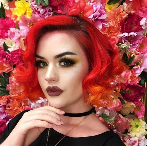 🖍🌋🍎🌹💋 FIERY 💋🌹🍎🌋🖍 Thank you @laurenloveserik @minthairstudio ...