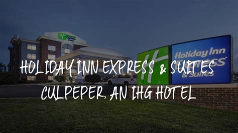 Holiday Inn Express & Suites Culpeper, an IHG Hotel Review - Culpeper , United States of America ...