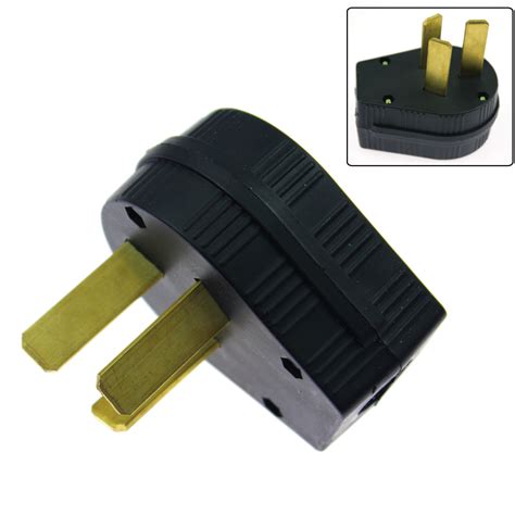 50 Amp 220 Volt 3 Prong Plug Replacement Fit Electrical RV Welder 220V 2.95" Hot 892517615699 | eBay