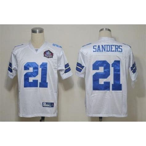 Cowboys #21 Deion Sanders White Hall of Fame 2012 Stitched NFL Jersey,NFL Jersey 84 brown