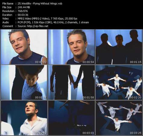 Westlife «Flying Without Wings» VOB File