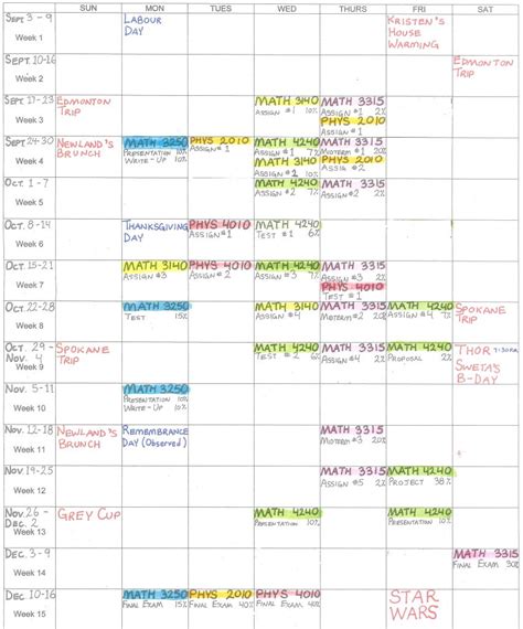 Schedule Your Semester – Time Management for Busy Students