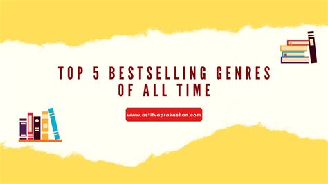 Top 5 Bestselling Book Genres of All Time | Astitva Prakashan