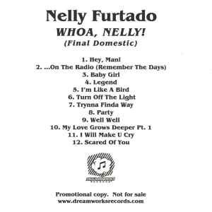 Nelly Furtado - Whoa, Nelly! (2000, CDr) | Discogs