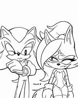 Rouge Sonic Coloring Pages  Nation sketch template