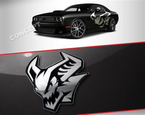 Demon Challenger SRT® Demon - Concept Logo :: Behance