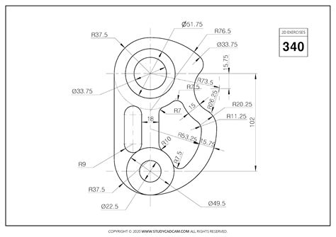 2D CAD EXERCISES 340