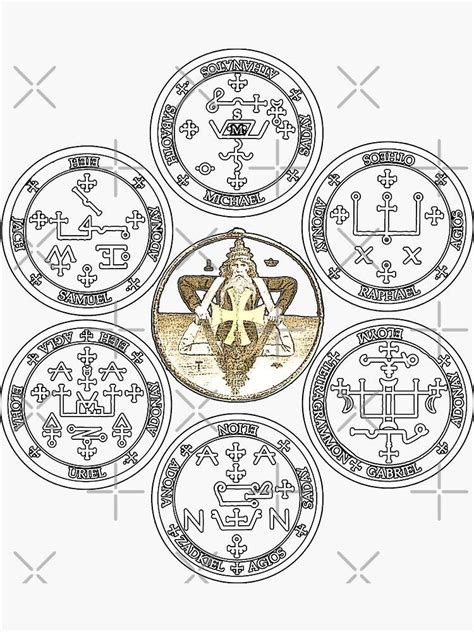 Occult Symbols, Magic Symbols, Occult Art, Ancient Symbols, Seven ...