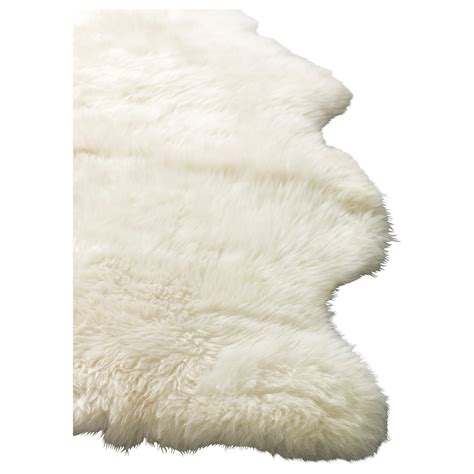 LUDDE Sheepskin - white off-white - IKEA