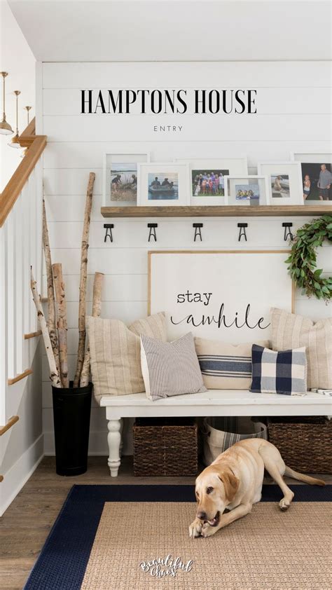 Hamptons Style Home | Hamptons Home Decor | Hamptons Entryway Decor ...