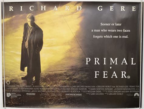 Primal Fear - Original Cinema Movie Poster From pastposters.com British Quad Posters and US 1 ...