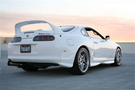 Paul Walker White Supra Wheels