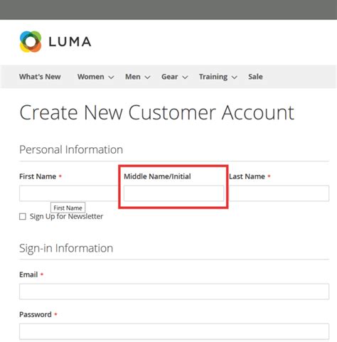 How To Enable Middle Name In Registration Form In Magento 2