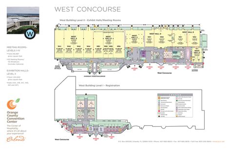 Orange County Convention Center - Floor Plans - West Building - Page 2 ...