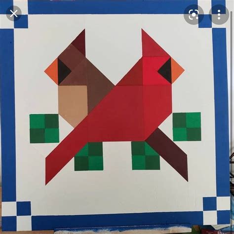 Barn Quilt, Handmade, Bird Barn Quilt, Robin, Customizable, MDO, Exterior Paint, Exterior Sign ...