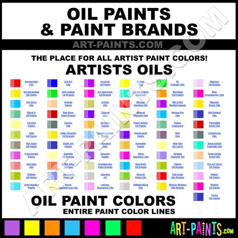 Oil Art Paints - Oil Paint, Oil Color, Oil Brands - Art-Paints.com