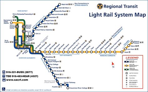 Simplified Sacramento Light Rail Map. Feedback Welcome : r/Sacramento