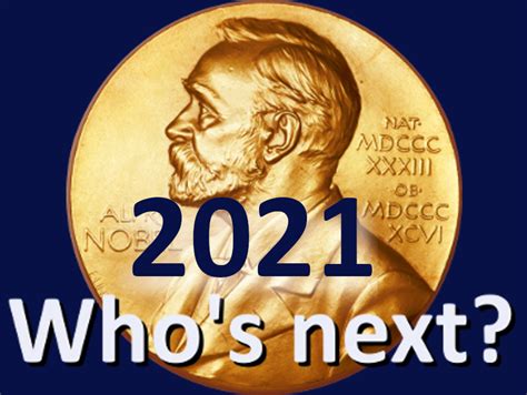 Who's Next? Nobel Prize in Chemistry 2021 - ChemistryViews