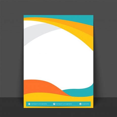 Free Vector | Abstract flyer, template or banner design with colorful ...