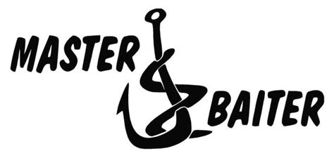 Master Baiter Vinyl Car Vehicle Sticker Decal - Etsy