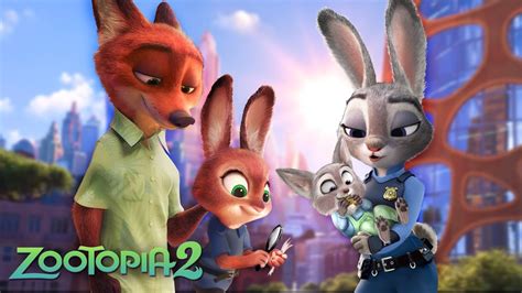 Zootopia 2: Judy and Nick have a daughter and a son! 🐇🦊 Nick Wilde and ...