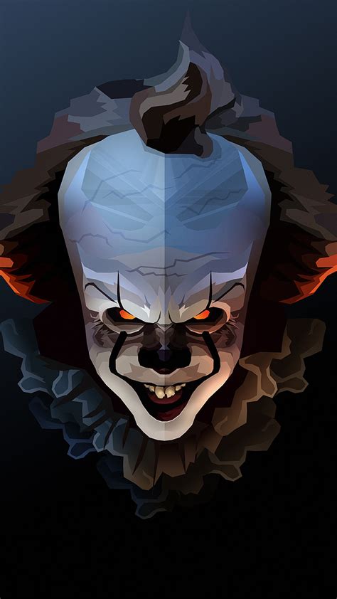 2160x3840 Pennywise The Clown Halloween Fanart Sony Xperia X,XZ,Z5 ...