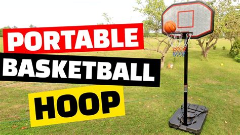 Portable Basketball Hoop Installation - Unboxing & Assembly - YouTube