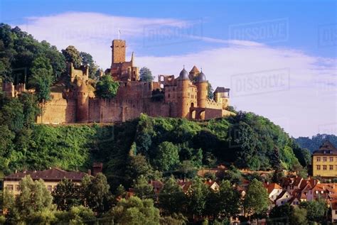 Miltenberg Castle, Miltenberg, Bavaria, Germany - Stock Photo - Dissolve