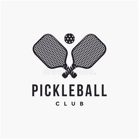 Pickleball Logo Stock Illustrations – 885 Pickleball Logo Stock ...