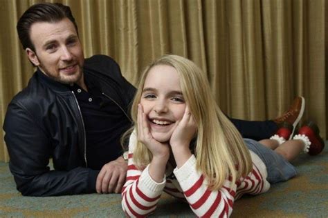 Chris Evans and his new young leading lady | The Freeman