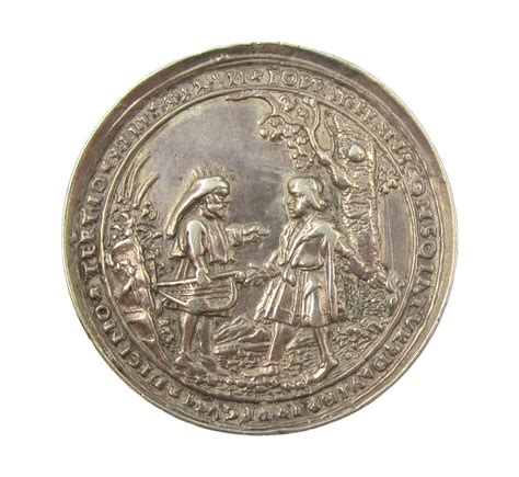 Bohemia 1650 David & Goliath Cast Silver 43mm Medal – Coopers Coins