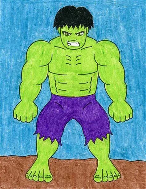 Share more than 134 hulk man drawing super hot - seven.edu.vn