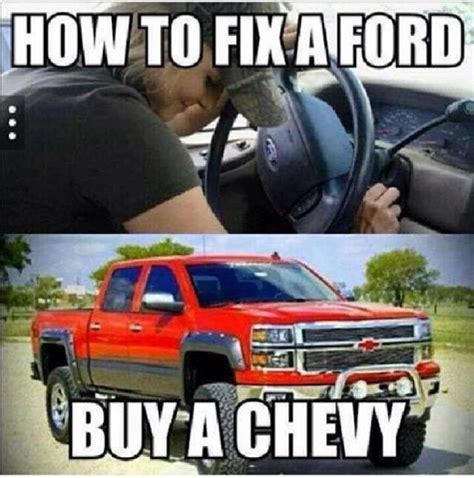 Ford Memes Against Chevy