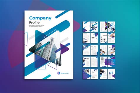 Company Profiles for Creative Agency ~ Brochure Templates ~ Creative Market