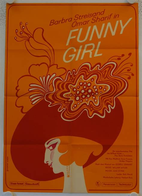 Funny Girl original release east-german movie poster