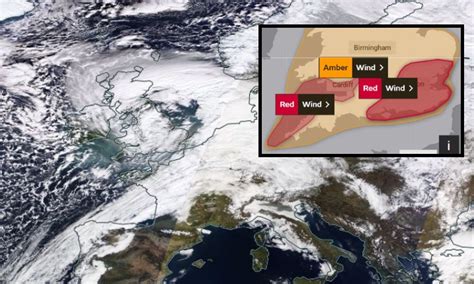 Storm Eunice, in a week of three storms, a look back at the red warnings