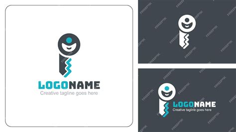 Premium Vector | Key logo design