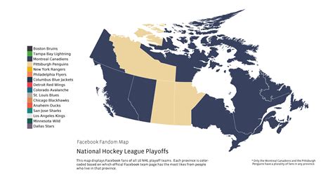 Map: Who Canadians ‘like’ to win the Cup